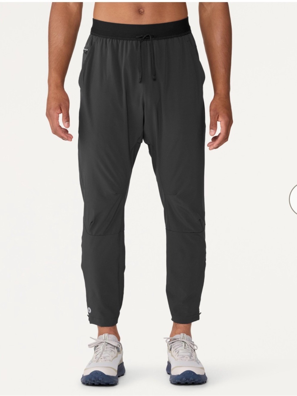 Smartwool Active Run Pants (Black Performance Jogger Pants)